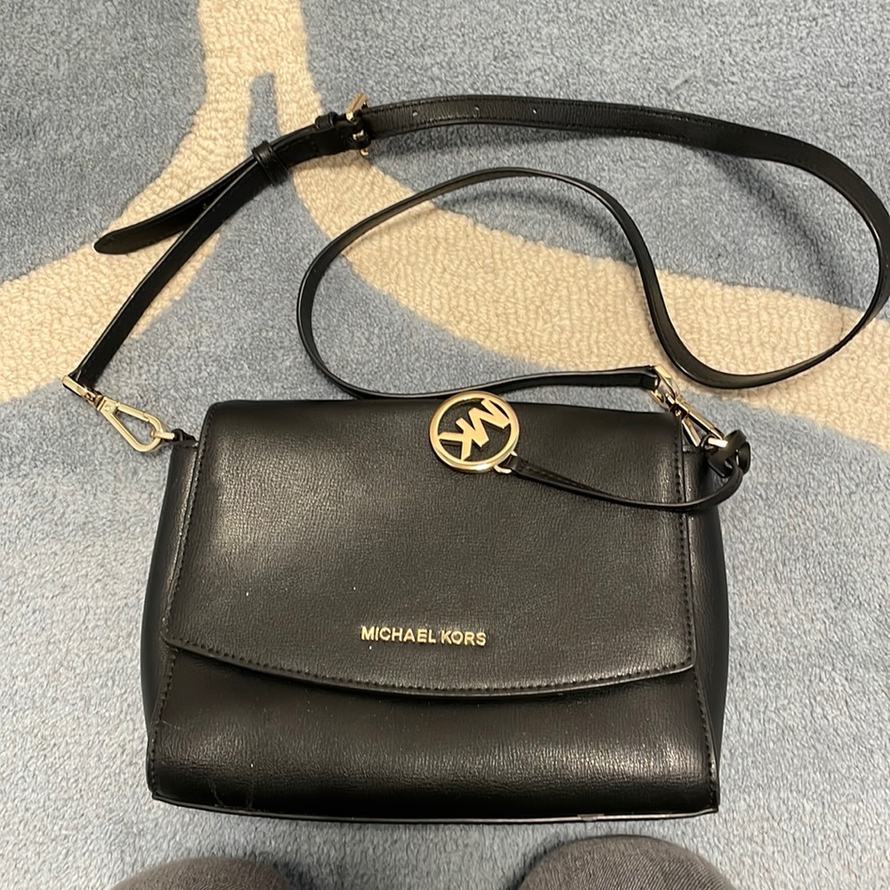 Black crossbody bag